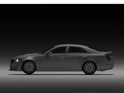 Cadillac CTS V 3D model