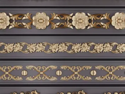 Trim Ornament 128 3D model