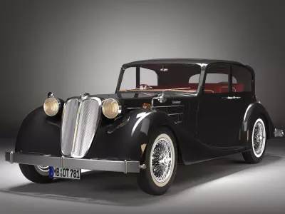  delahaye 135m 1938  3D model