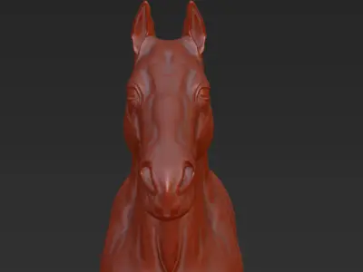 Horse Highpoly sculpt 3D model 3D model
