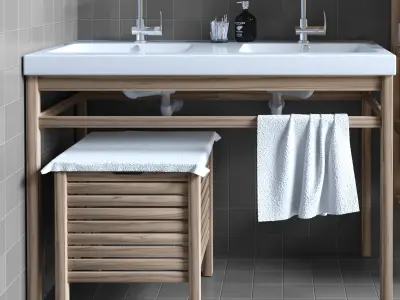 bath room 4 3D model