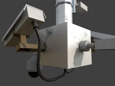 Security Camera Free 3D model