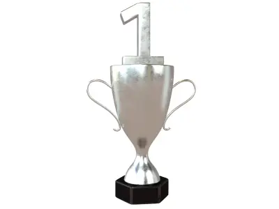 Trophy v4 002 Low-poly 3D model