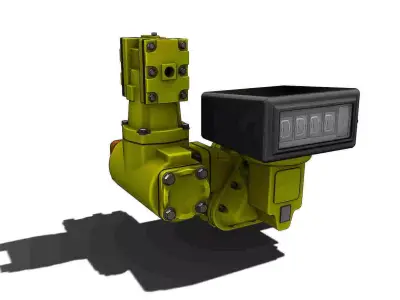 Flowmeter LC-M10 3D model