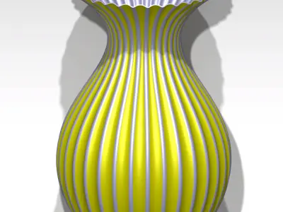 Vase shell Free 3D model