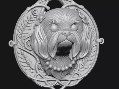 Shih Tzu 3D print model