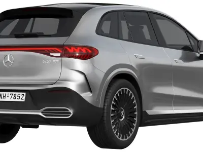 Mercedes-Benz EQE53 AMG SUV 3D model
