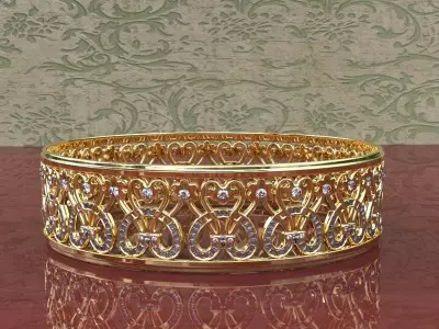 dimond ring 3D model