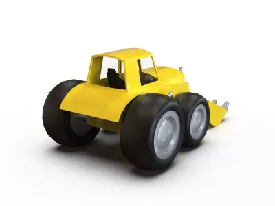 Track Low Poly  3D model