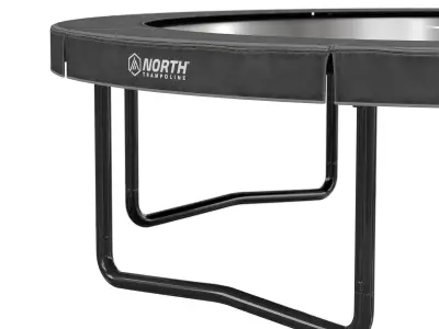 Trampoline round and rectangular 3D model