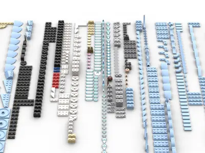 TwindBricks3D - 76414 Expecto Patronum 3D print model