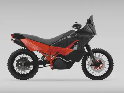 KTM 990 Adventure Rally 3D model