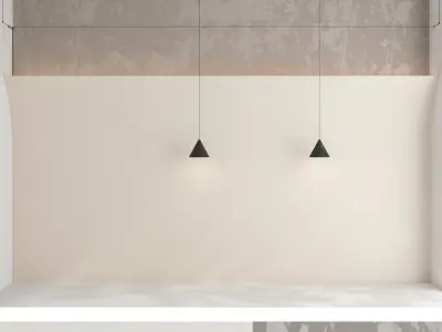 Decorative wall panel set 88 3D model