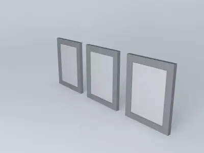 Decorative panels - Decoration Frames Free 3D model