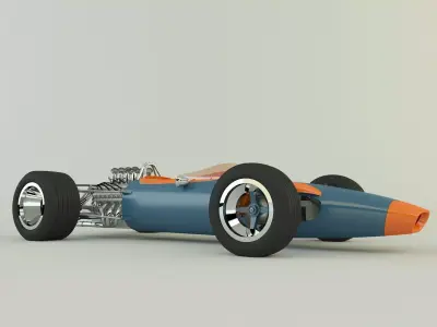 Lotus Type 49 3D model