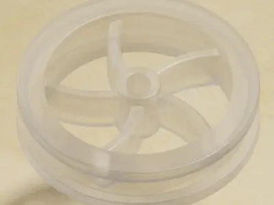 Transparent Flywheel 3D model