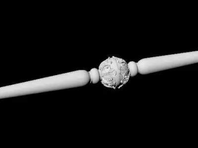 antique baluster 3D model order