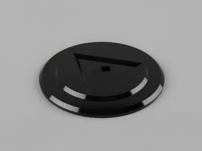 Saturn Lamp Statue 3D print model