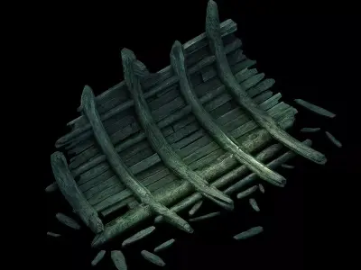 Game Shipwreck - Wreck Wreck 05 3D model