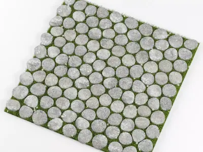 paving stone 3D model