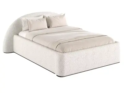 soft bed 3D model