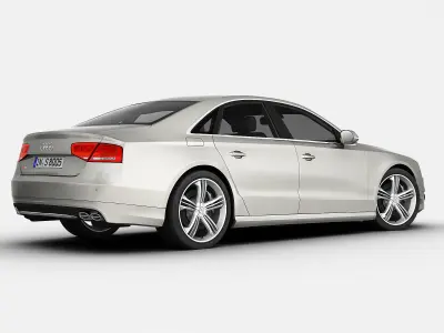 Audi S8 2013 3D model