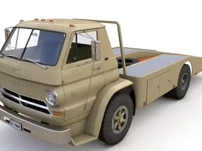 Dodge L700 Tow Truck 1964 3D model