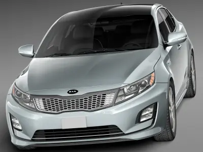 Kia Optima Hybrid 2014 3D model