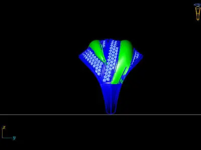 Women Ring 3D print model 18