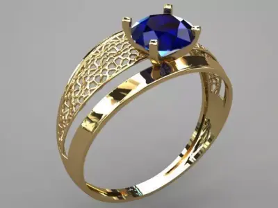 A ring of my own design 3D model purchase