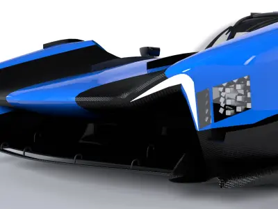 Hypercar Concept 001 LMH 3D model