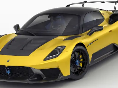 Maserati GT2 Stradale 2025 3D model