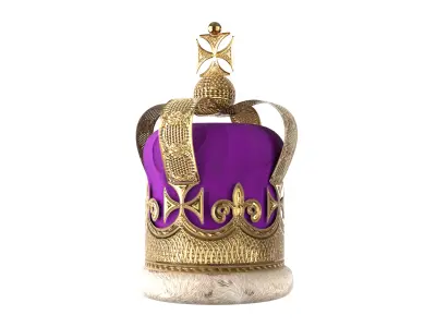 Crown  Low-poly 3D model