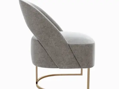 Alma Armchair Hugues Chevalier 3D model