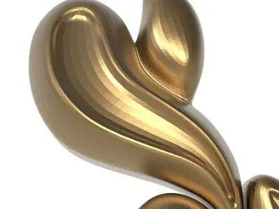  decorative pattern ready for 3D printing 3D model