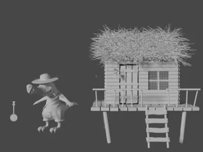 Crocodile Song 3D model