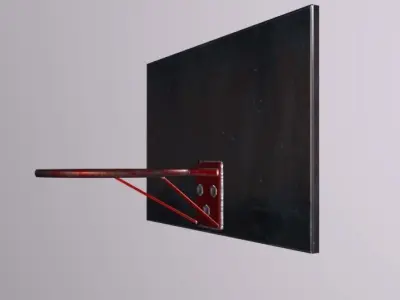 BasketBall Net Low-poly 3D model