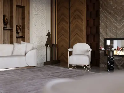 Interior - Livingroom - 211123 3D model