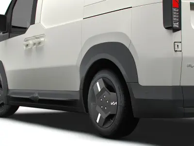 KIA PV5 cargo L2H1 UKspec 2025 3D model