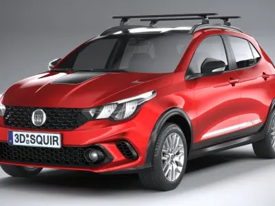Fiat Argo Trekking 2019 3D model