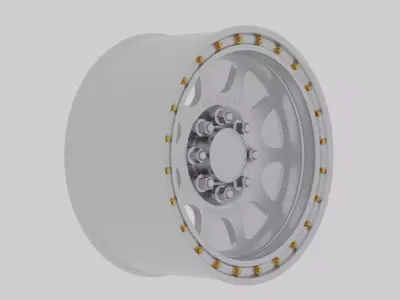 Method 201 Forged Beadlock 3D model