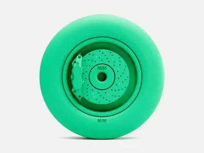 15x5 Weld Draglite Wheel Hoosier Front Runner Tire 3D print model