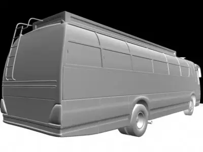 BUS vehicle 3D model