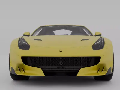 Ferrari F12 TDF 3D model by Flostudio