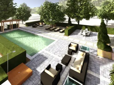 City park-Park-landscape 3D model