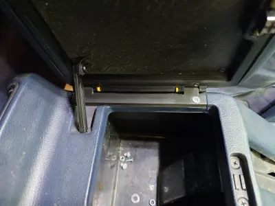 Toyota Crown JZS133 Center Console Storage Lid Hinge 3D print model