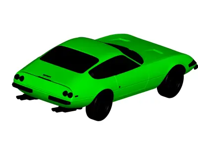 Ferrari 365 Daytona  3D model