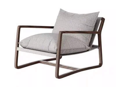 Empire Arm Chair 3D model