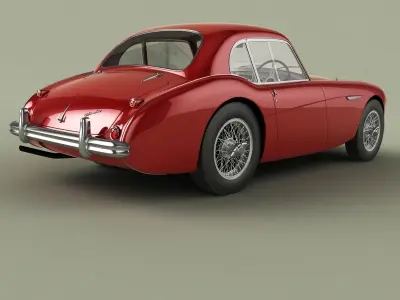 Austin-Healey 100S Coupe 3D model
