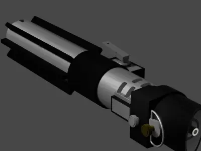 Darth Vader lightsaber Free 3D model